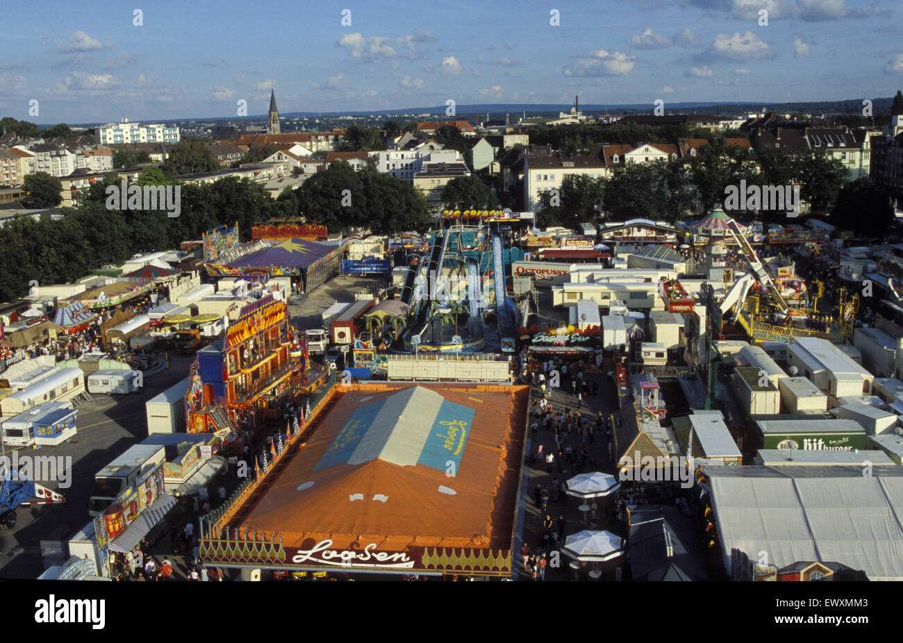 DEU, Deutschland, Aachen, Kirmes Oecher Bend. DEU, Deutschland, Aachen ...