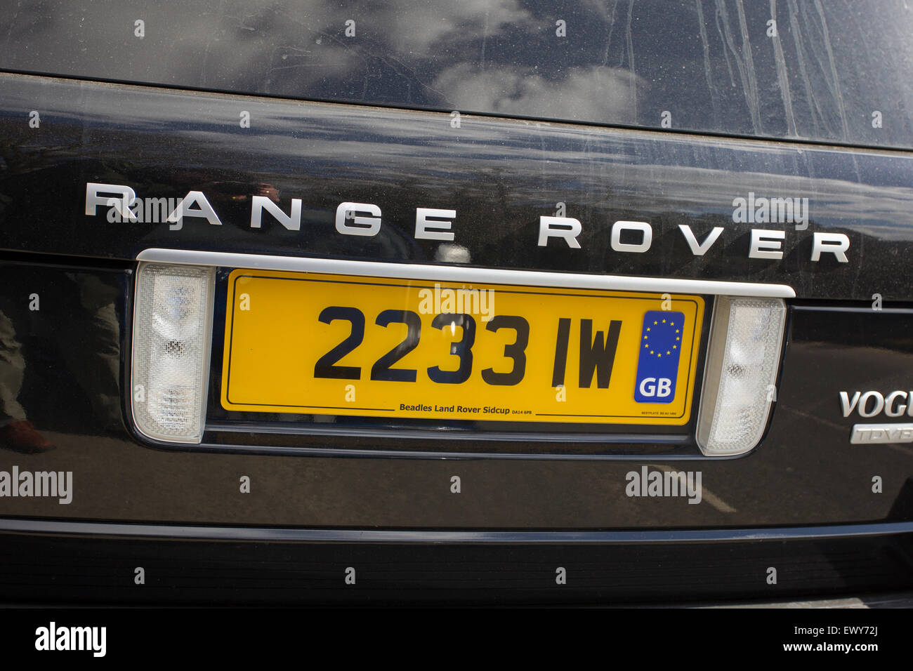Personalised car plate -Fotos und -Bildmaterial in hoher Auflösung – Alamy