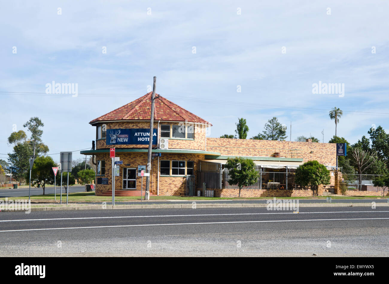 Hotel Attunga NSW Australia Stockfoto