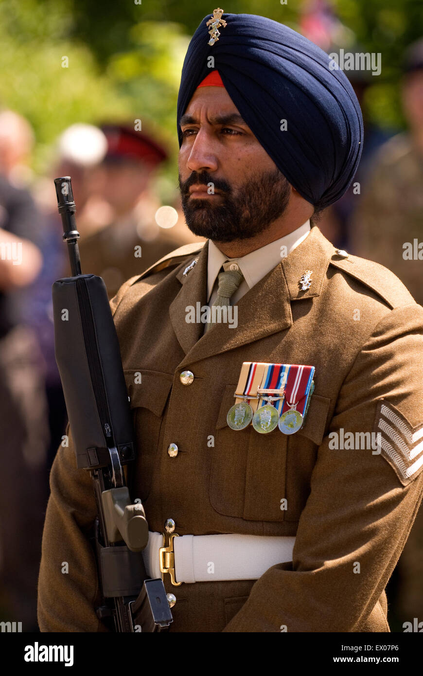 Abschied von der Garnison Festival, Bordon, Hampshire, UK. Samstag, 27. Juni 2015 (Armed Forces Day). Stockfoto