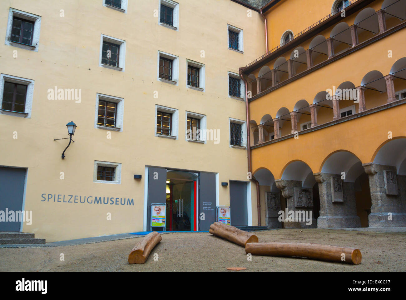 Salzburger Spielzeugmuseum, Spielzeugmuseum, Altstadt, Altstadt, Salzburg, Österreich Stockfoto