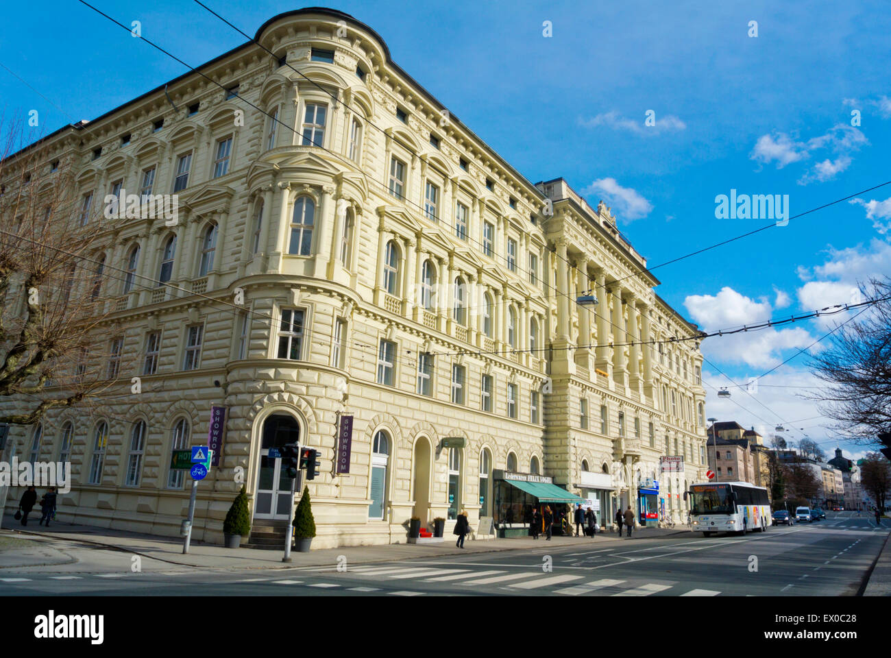 Rainerstrasse, Neustadt, Neustadt, Salzburg, Österreich Stockfoto