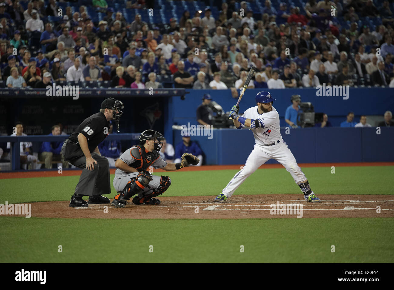 Toronto Blue Jays Baseball-Spiel im Rogers centre Stockfoto