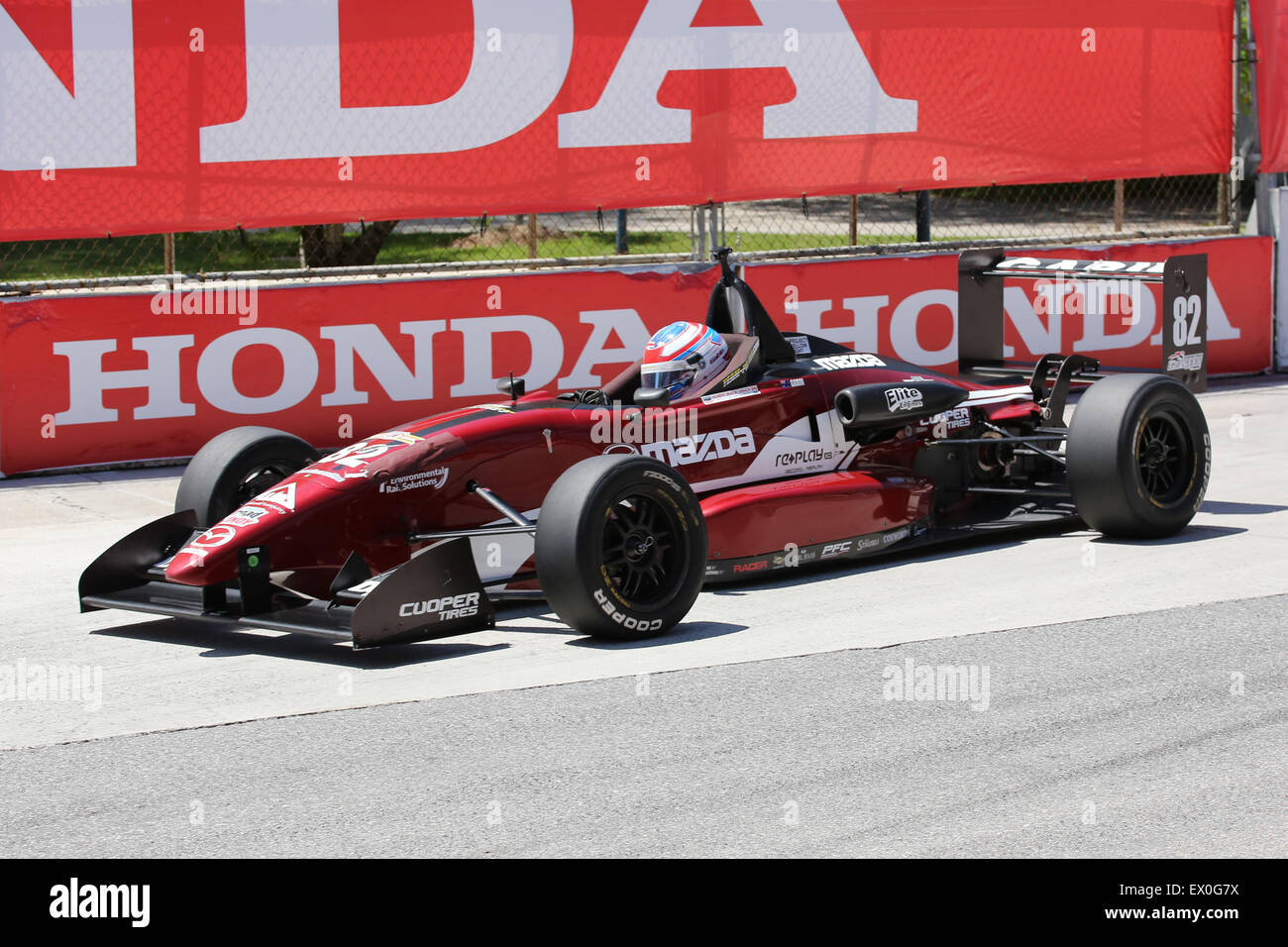 Toronto-Honda IndyCar racing Stockfoto