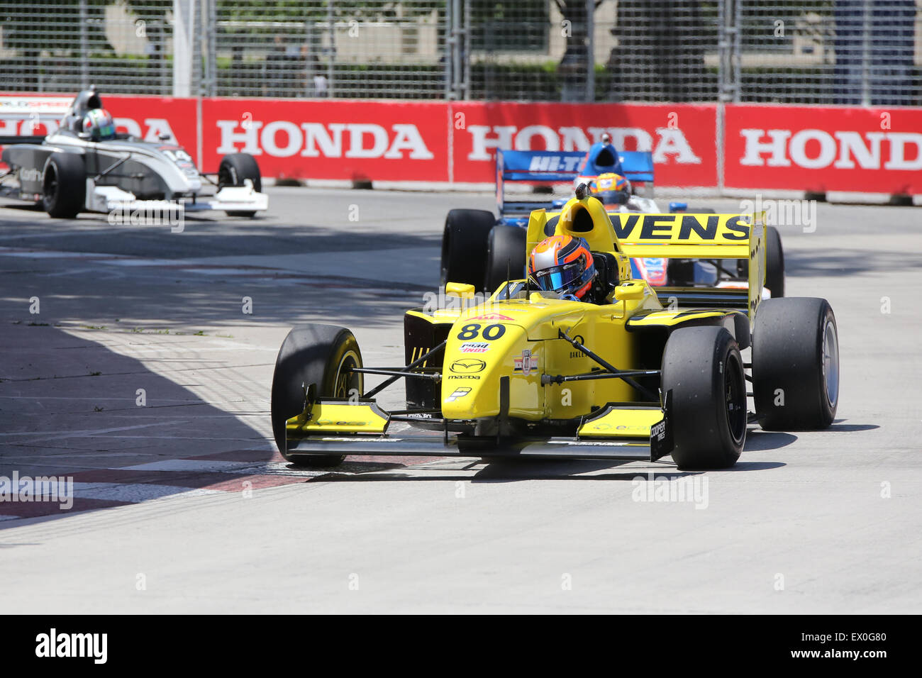 Honda Indy Car Rennen Stockfoto