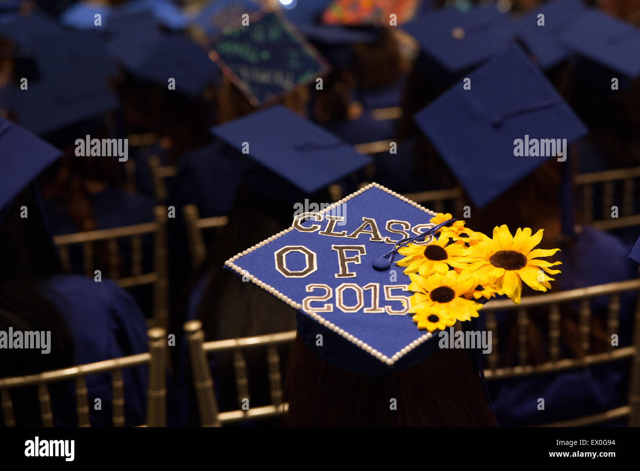 Abschlussklasse 2015 Stockfoto