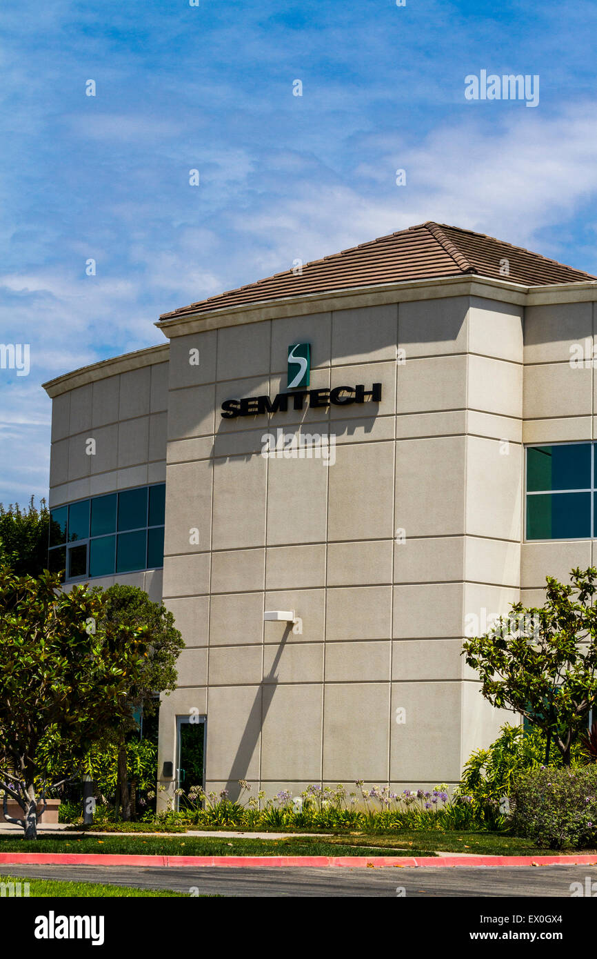 Semtech Hauptsitz in Camarillo / Kalifornien Stockfoto