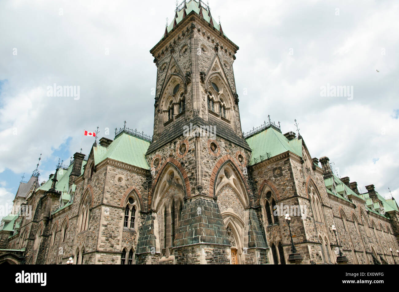 Ostblock der Parlament - Ottawa - Kanada Stockfoto