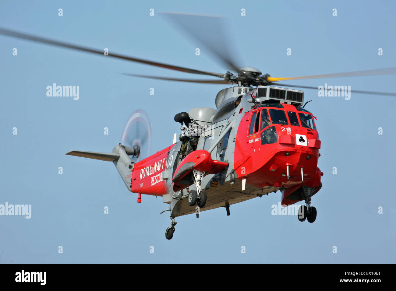 Royal Navy Fleet Air Arm Westland Sea King HAR Mk 5 von 771 NAS Stockfoto