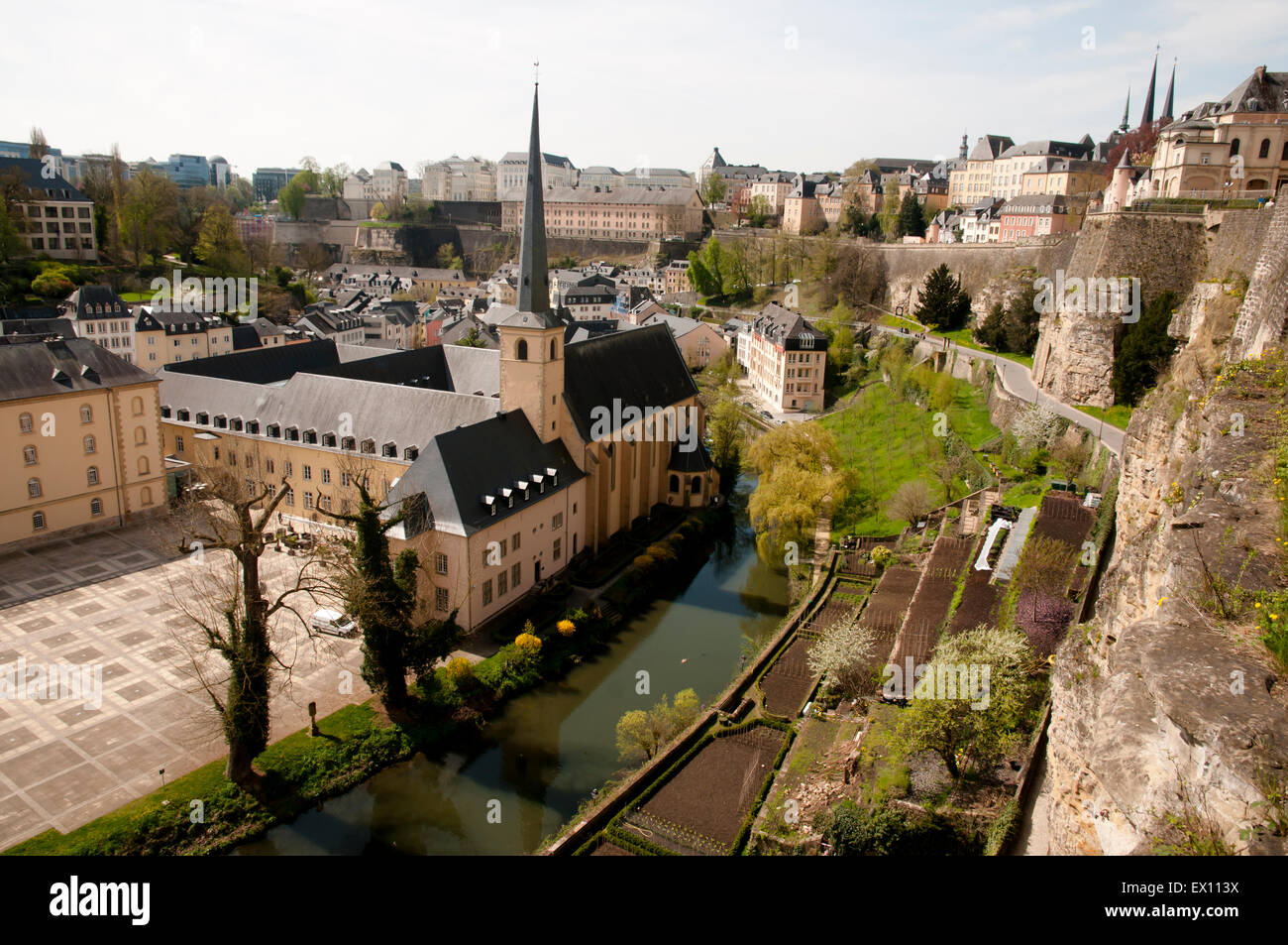 Kasematten der Stadt Luxemburg Stockfoto