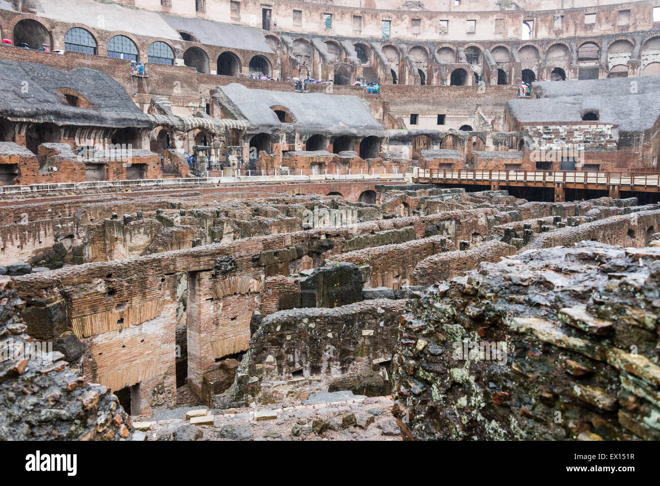 Kolosseum in Rom Stockfoto