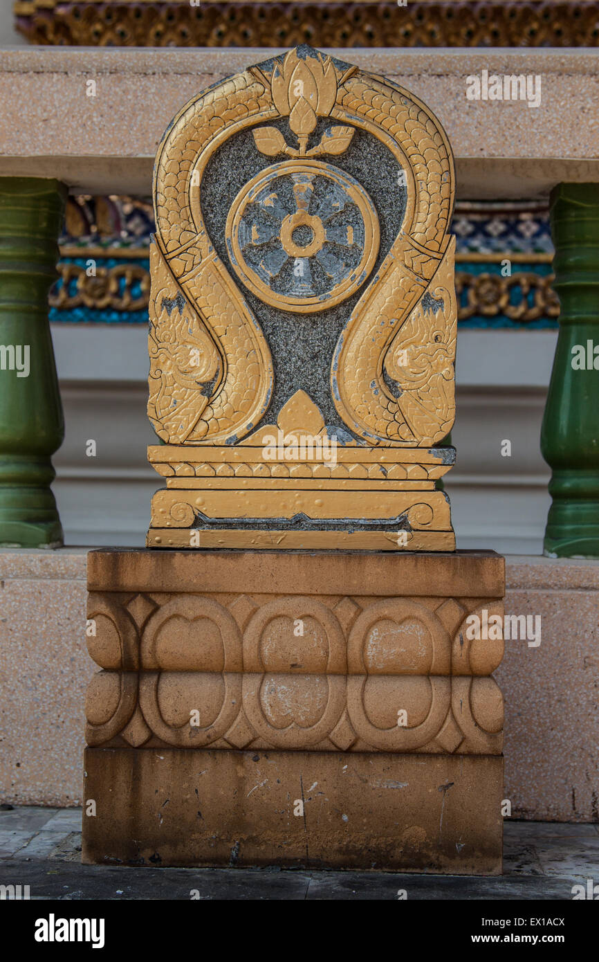 Thailändische Kunst und Religion Stockfoto