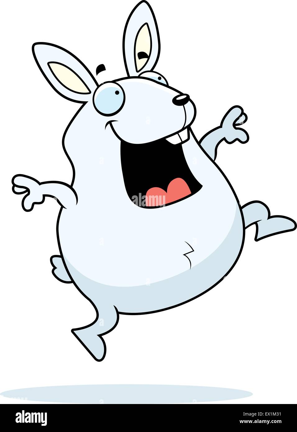 Springender hase Stock-Vektorgrafiken kaufen - Alamy
