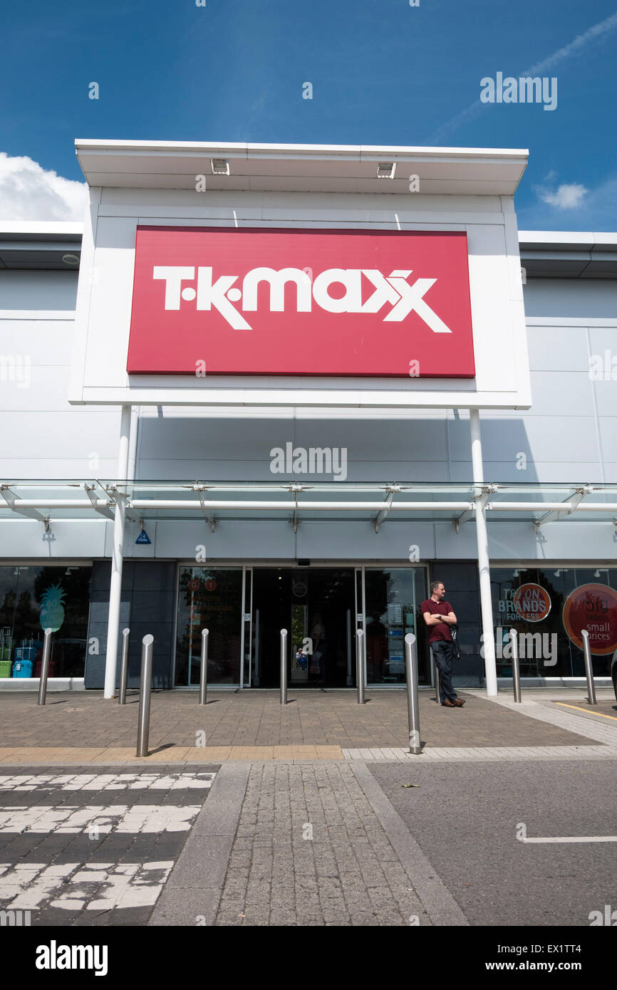 TKMaxx laden, UK Stockfoto