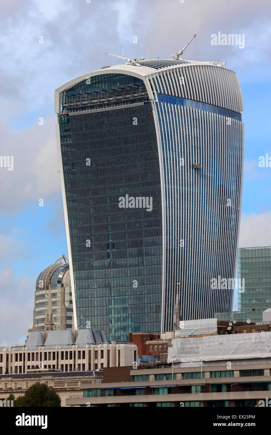 20 Fenchurch Street "Walkie-Talkie" Gebäude in London Stockfoto