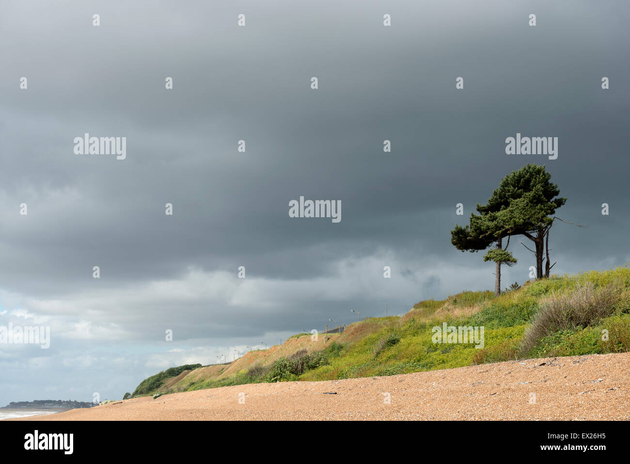 Ehemaligen RAF Bawdsey wo Radar entwickelt und verwendet als Teil der Kette nach Hause während der Luftschlacht um England 1940 Stockfoto