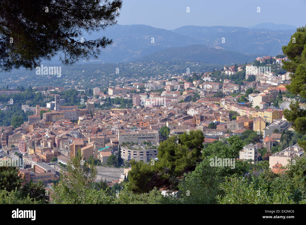 Stadt Grasse in Frankreich Stockfoto