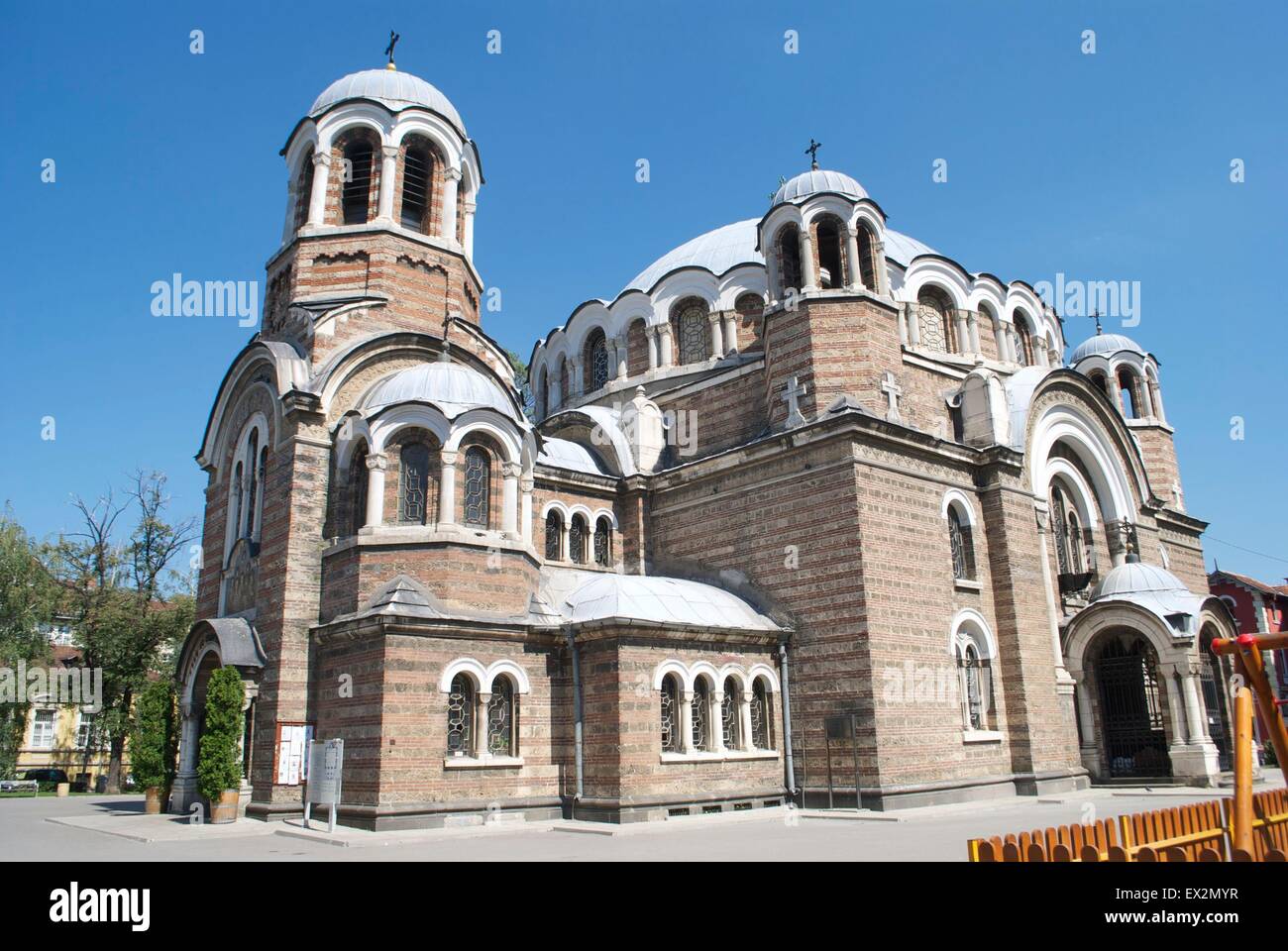 Östliche orthodoxe Kirche in Sofia, Bulgarien Stockfoto