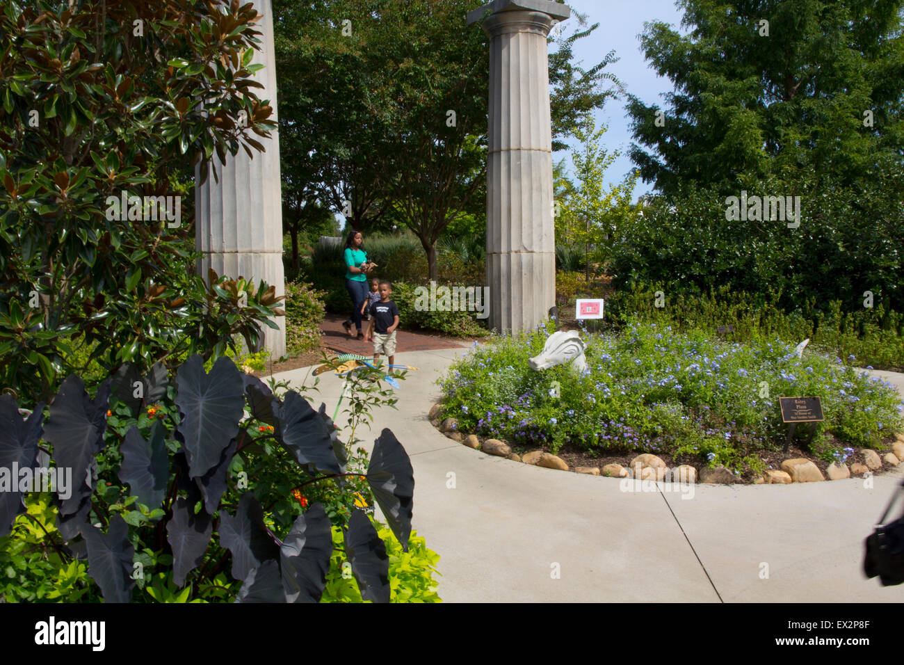 Huntsville Botanical Gardens Huntsville Alabama Stockfoto Bild
