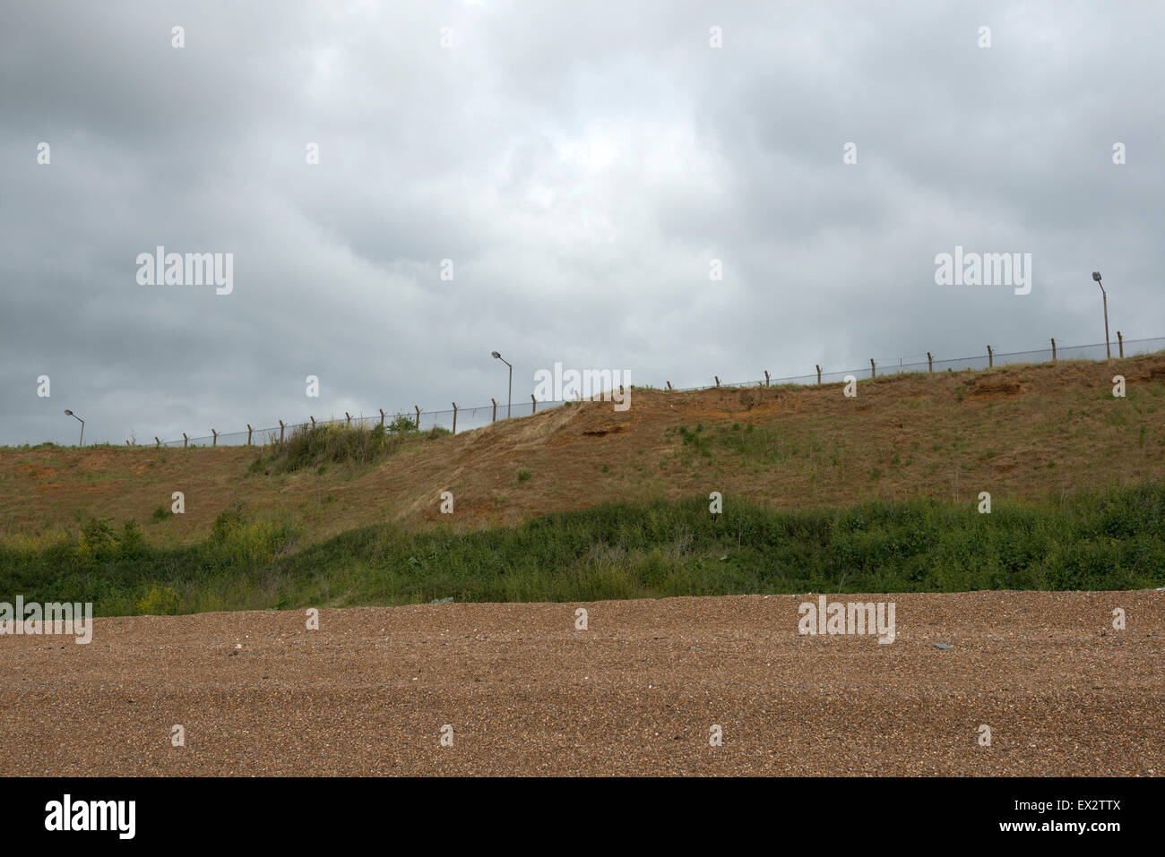 Ehemaligen RAF Bawdsey Radarstation, Suffolk, UK. Stockfoto