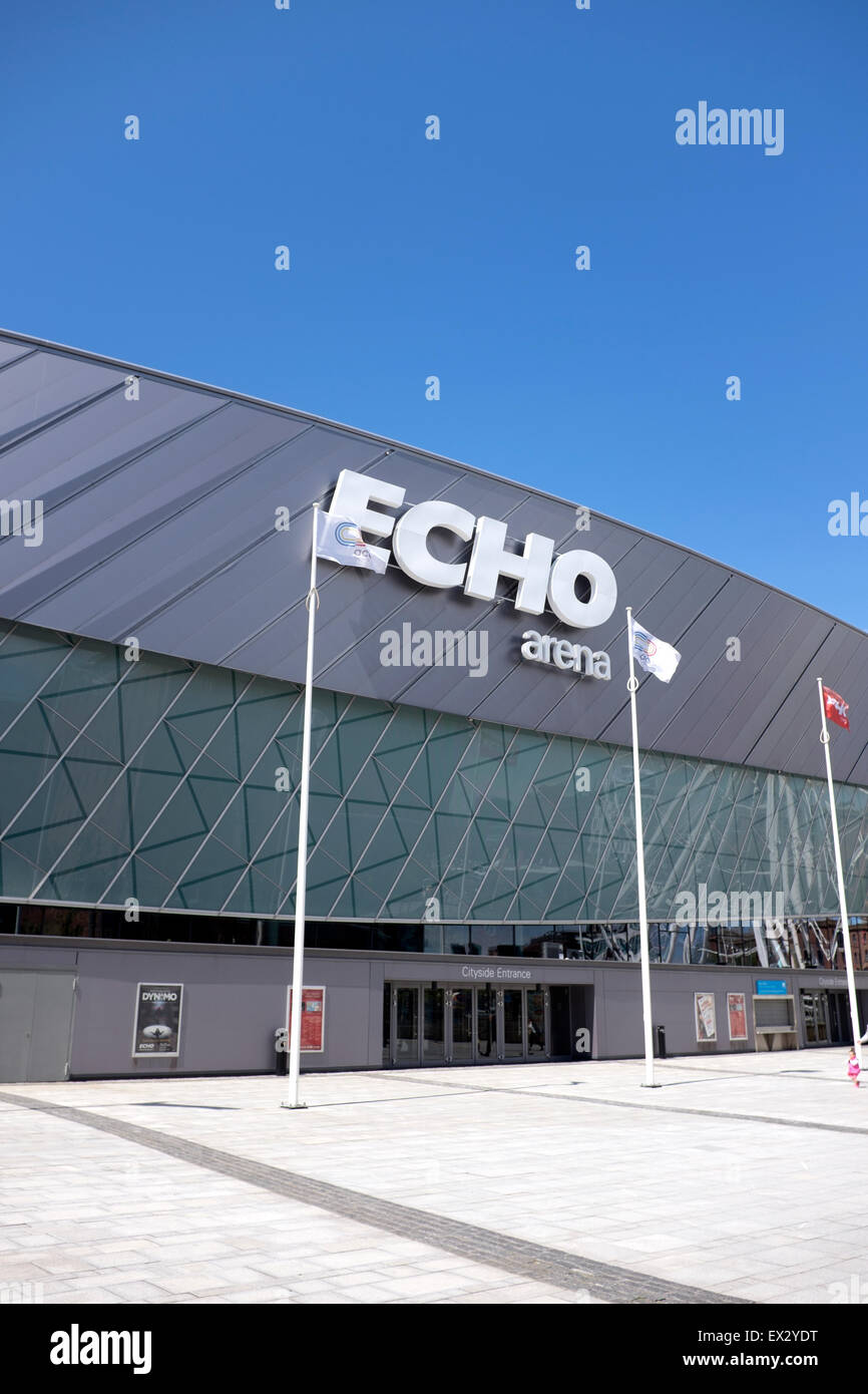 Liverpool Echo Arena Konzertsaal Merseyside UK Stockfoto