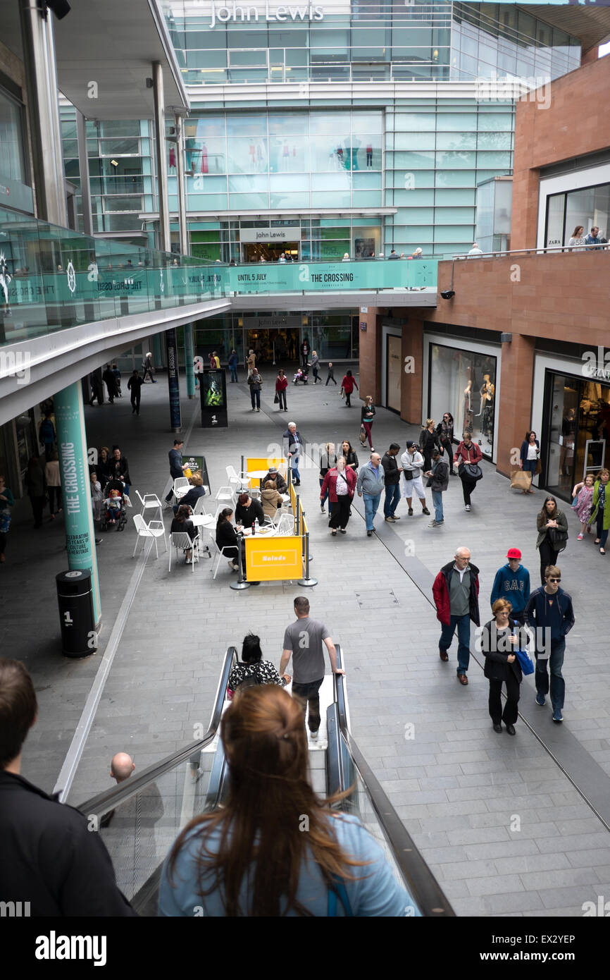Liverpool One Shopping Center Einkaufszentrum Centre UK Stockfoto