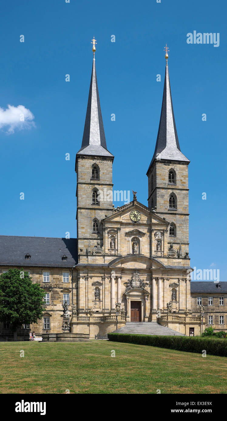 Kloster Kirche von St. Michael, Bamberg, obere Franken, Bayern, Deutschland Stockfoto