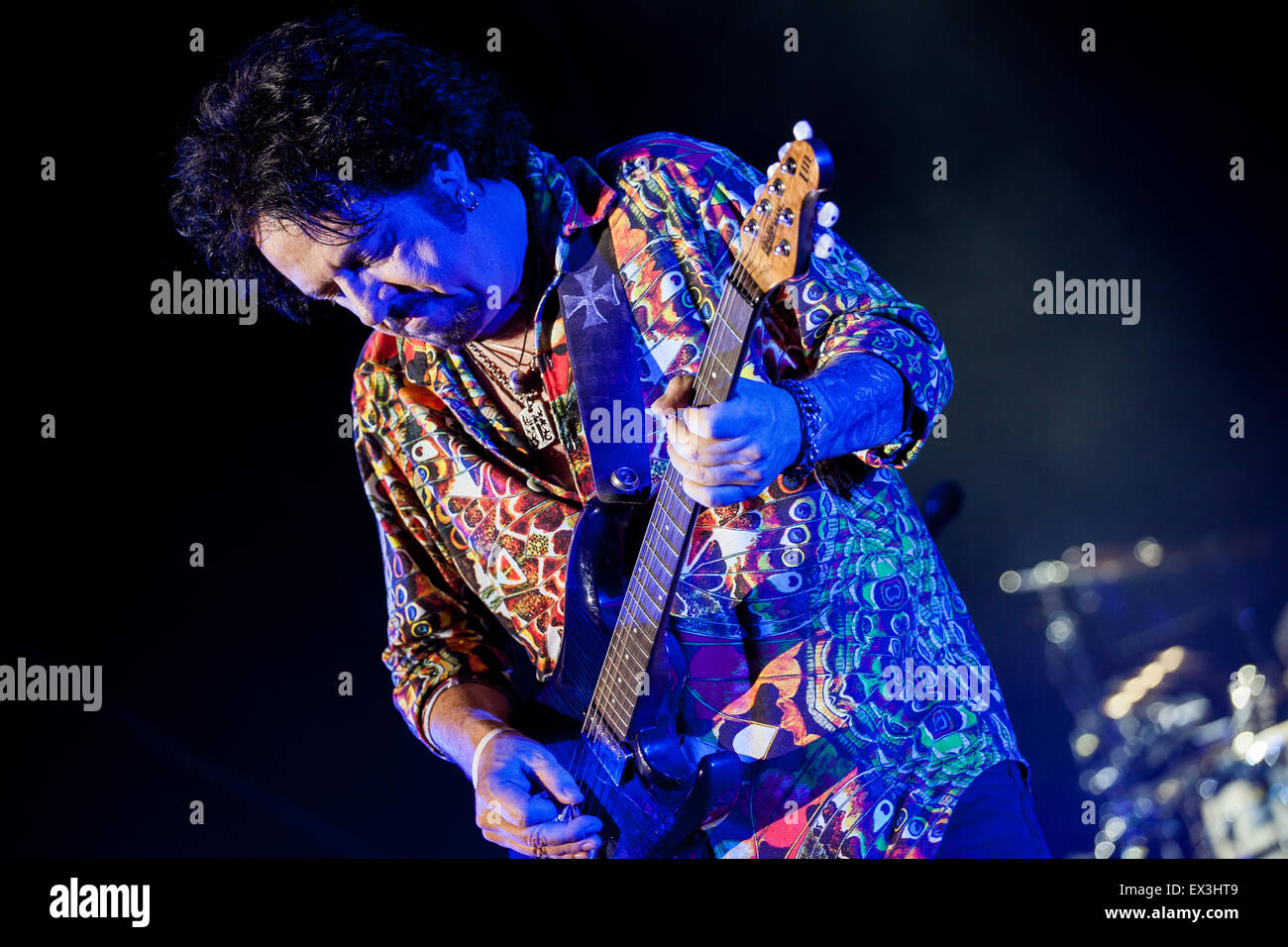 Amerikanische Rockband Toto bei Konzert in Ljubljana Stockfoto