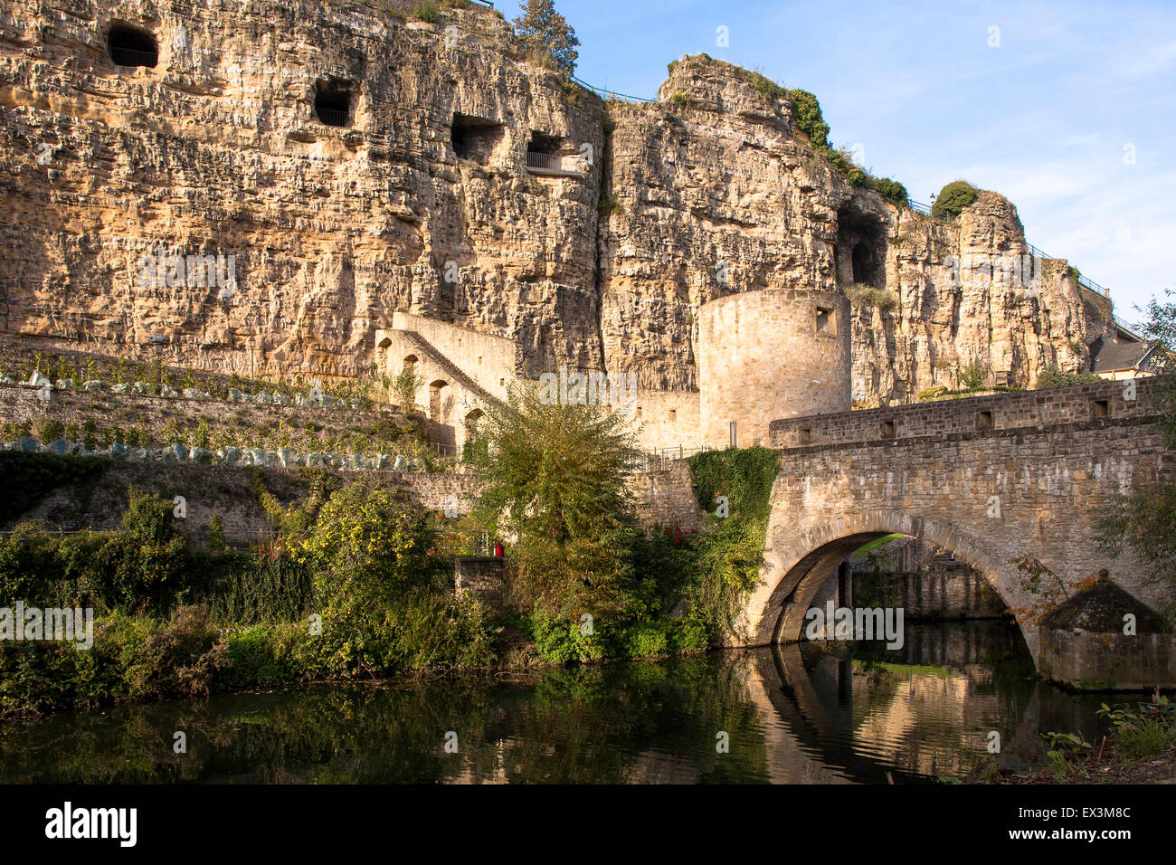 LUX, Luxemburg, LuxemburgStadt, den BockKasematten und die Stierchen