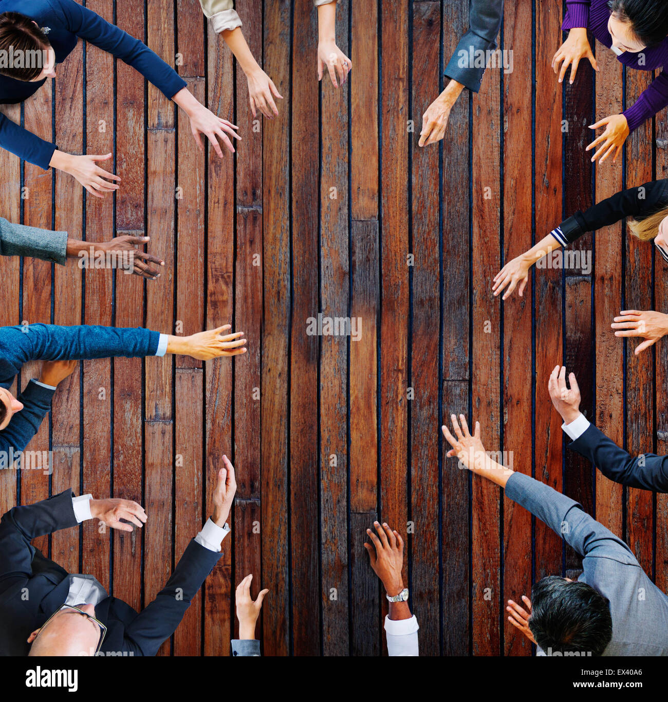 Geschäftsleute treffen Working Team Teamwork Konzept Stockfoto