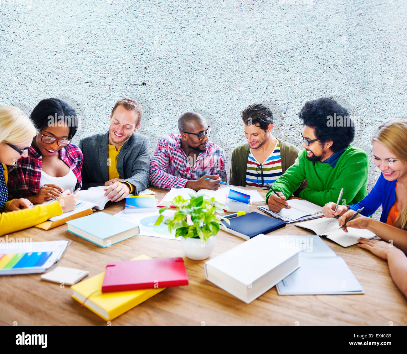 Treffen Unternehmensverbindung Tagungskonzept Diskussion Stockfoto