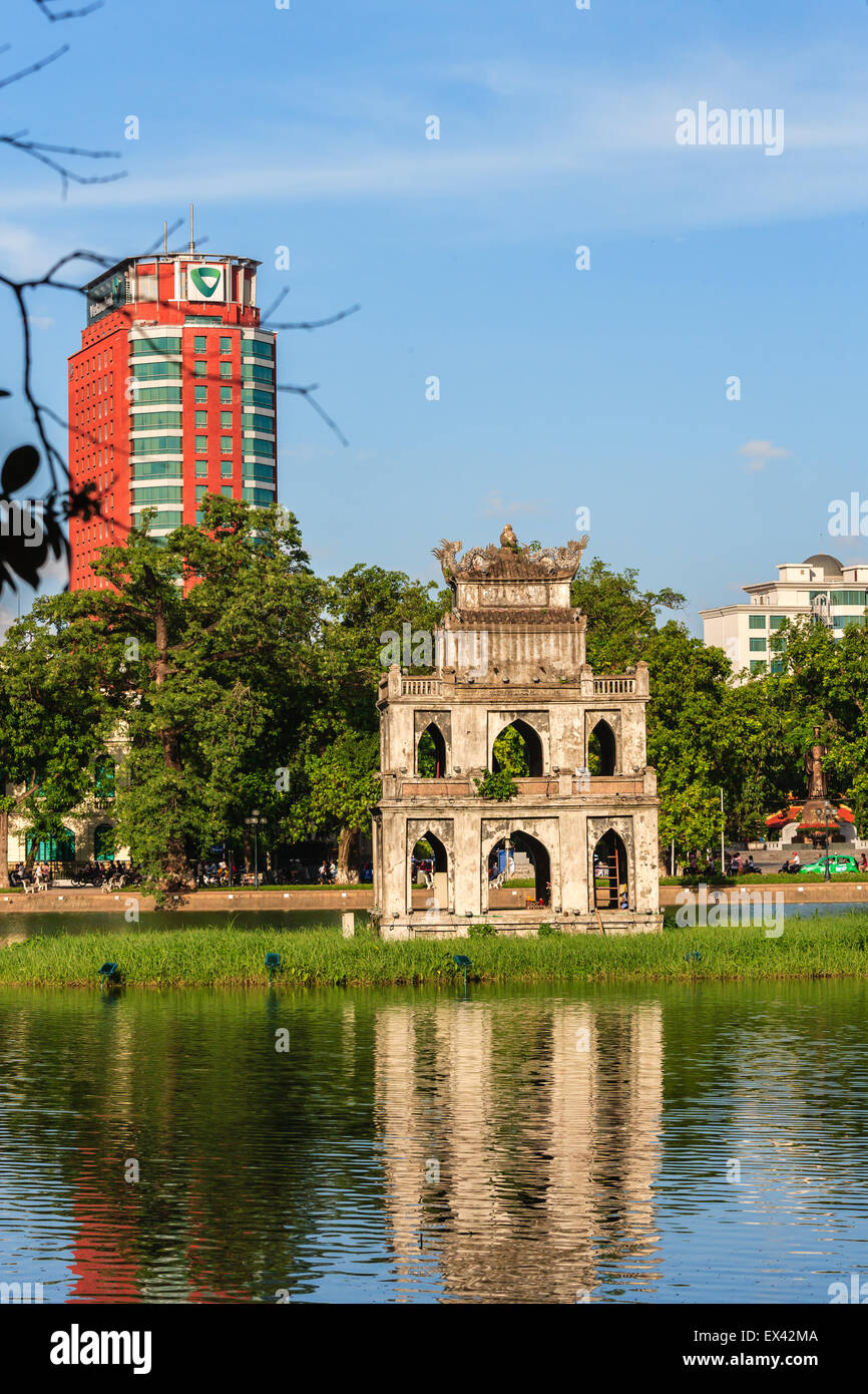 Vietnam-Tempel in Hanoi, Vietnam Stockfoto