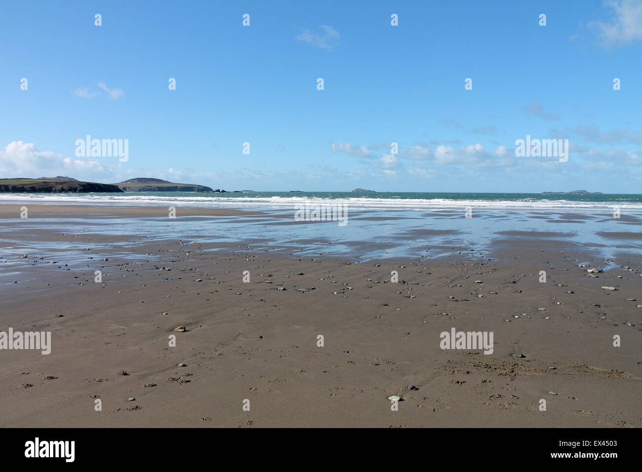 Whitesands Bay Strand, Pembrokeshire, Westwales. UK Stockfoto