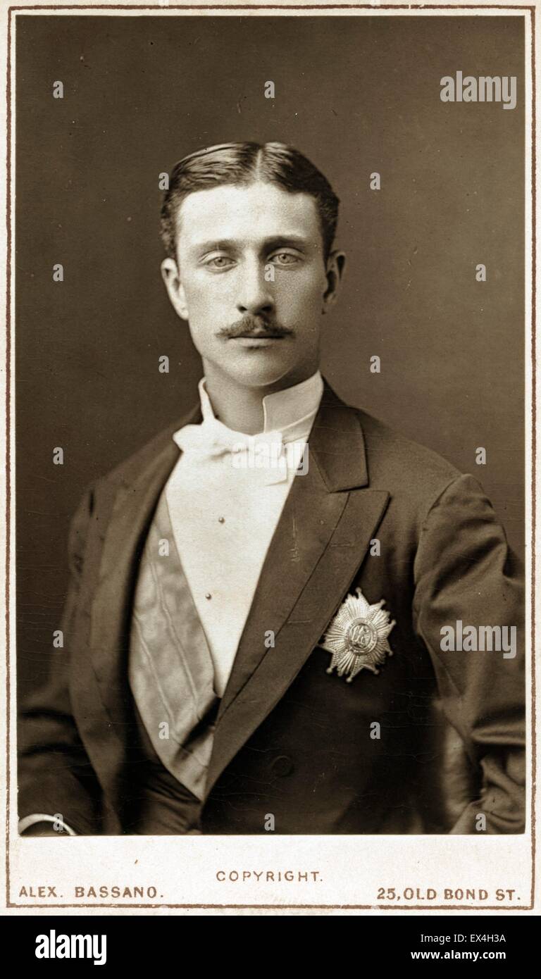 Napoléon Eugène Louis Bonaparte, Prinz Imperial von Alexander Bassano - 1878 Stockfoto