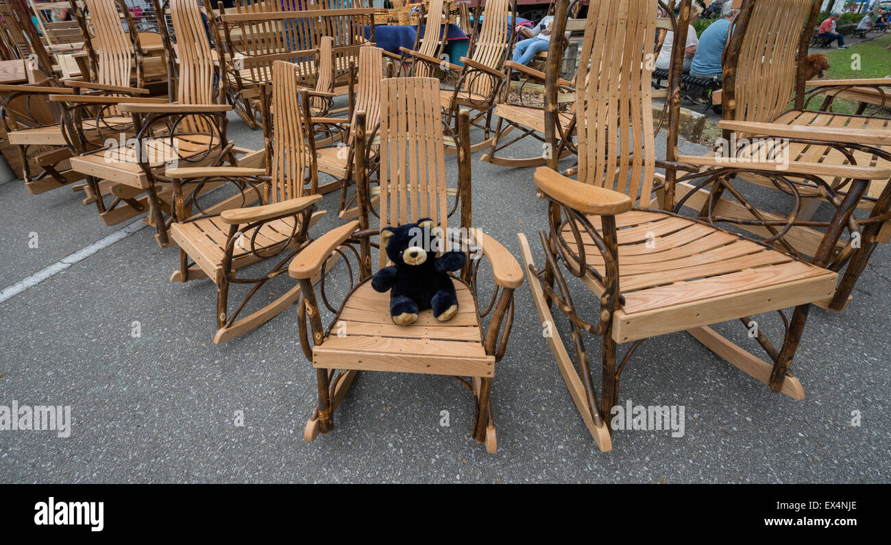 Pioneer Days Festival im kleinen North Florida Stadt des hohen Federn. Stockfoto