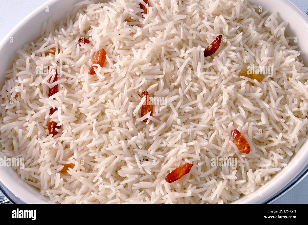 Afghani & Kashmiri Pulao Stockfoto