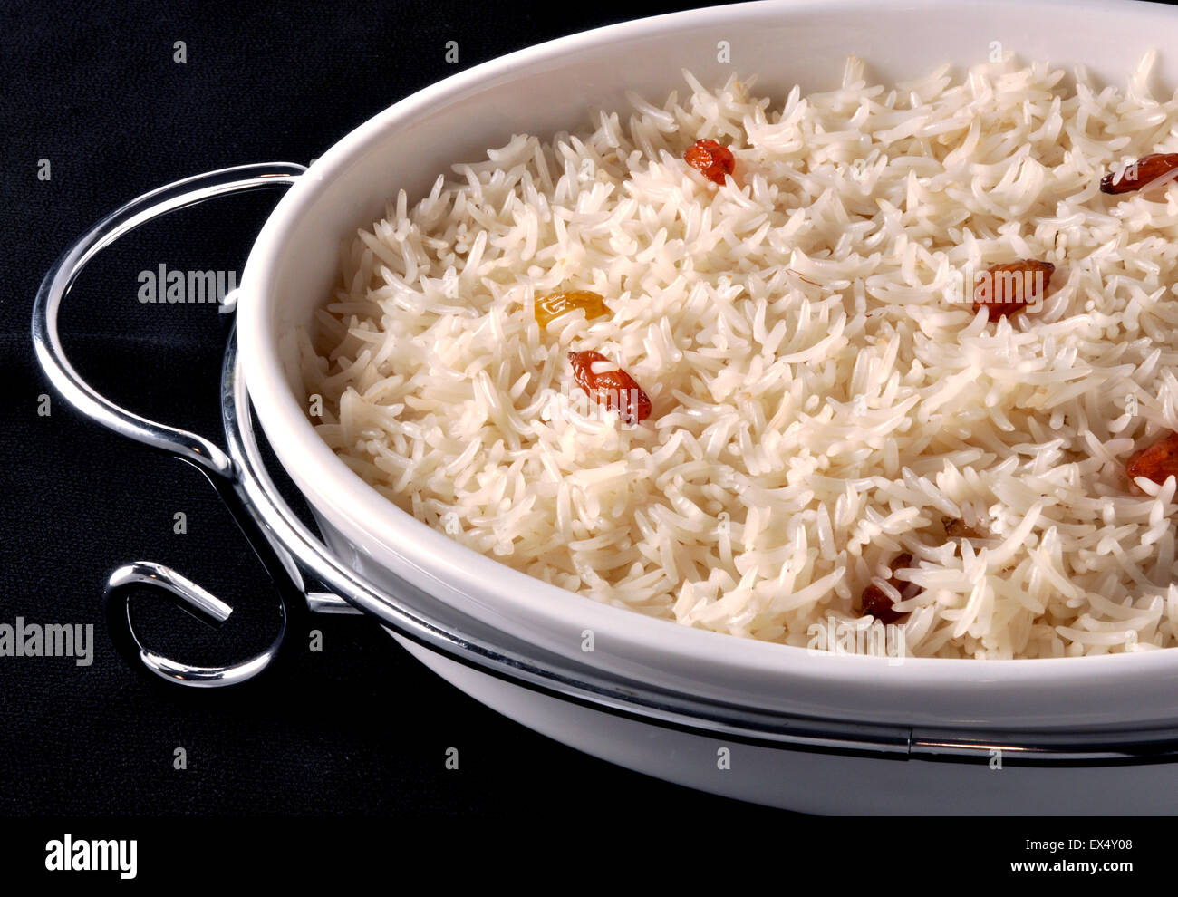 Afghani & Kashmiri Pulao Stockfoto