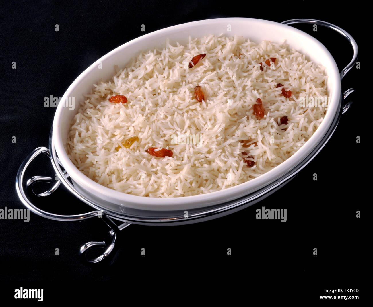Afghani & Kashmiri Pulao Stockfoto