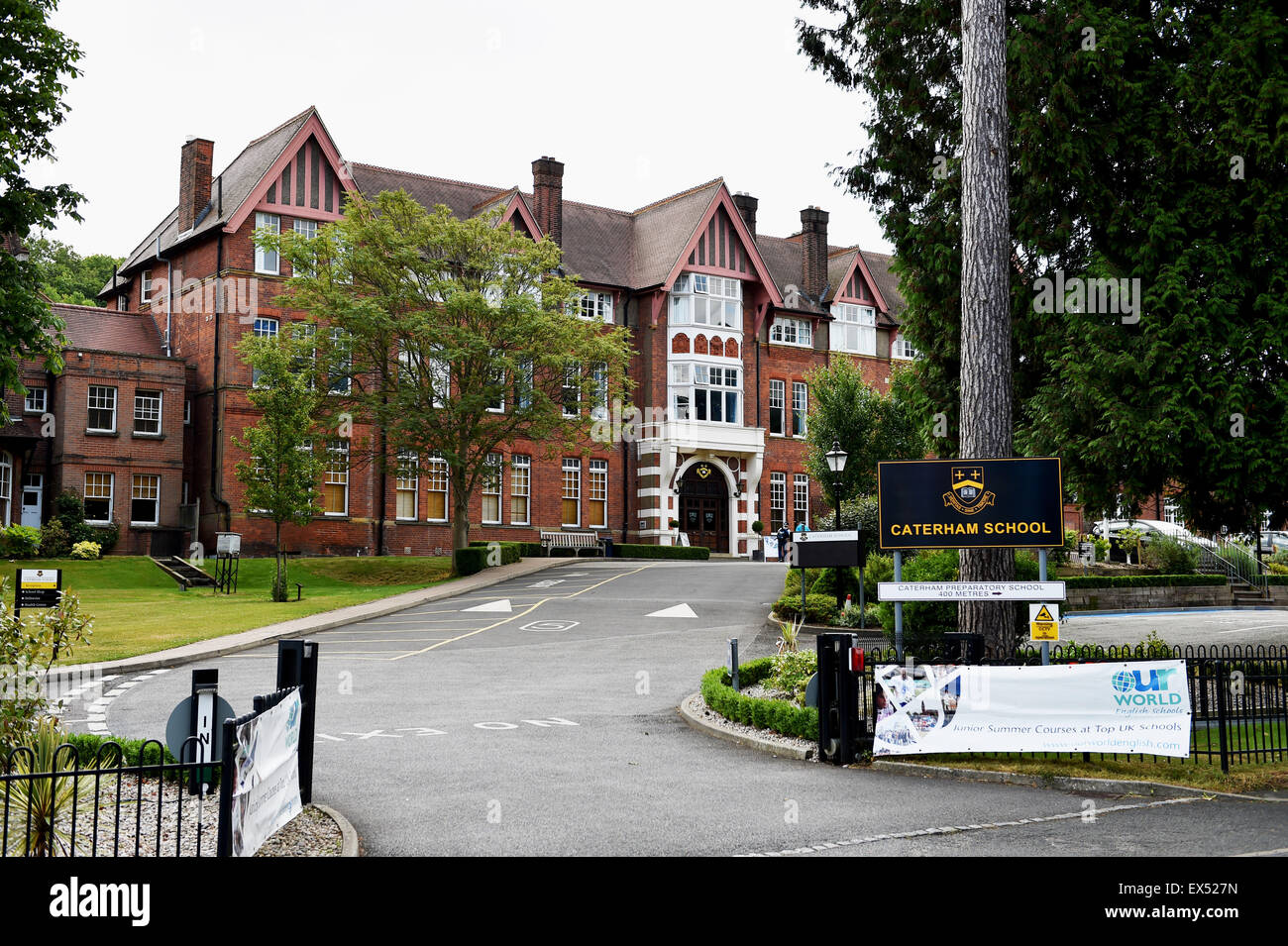 Caterham School eine koedukative Privatschule in Surrey England UK Stockfoto