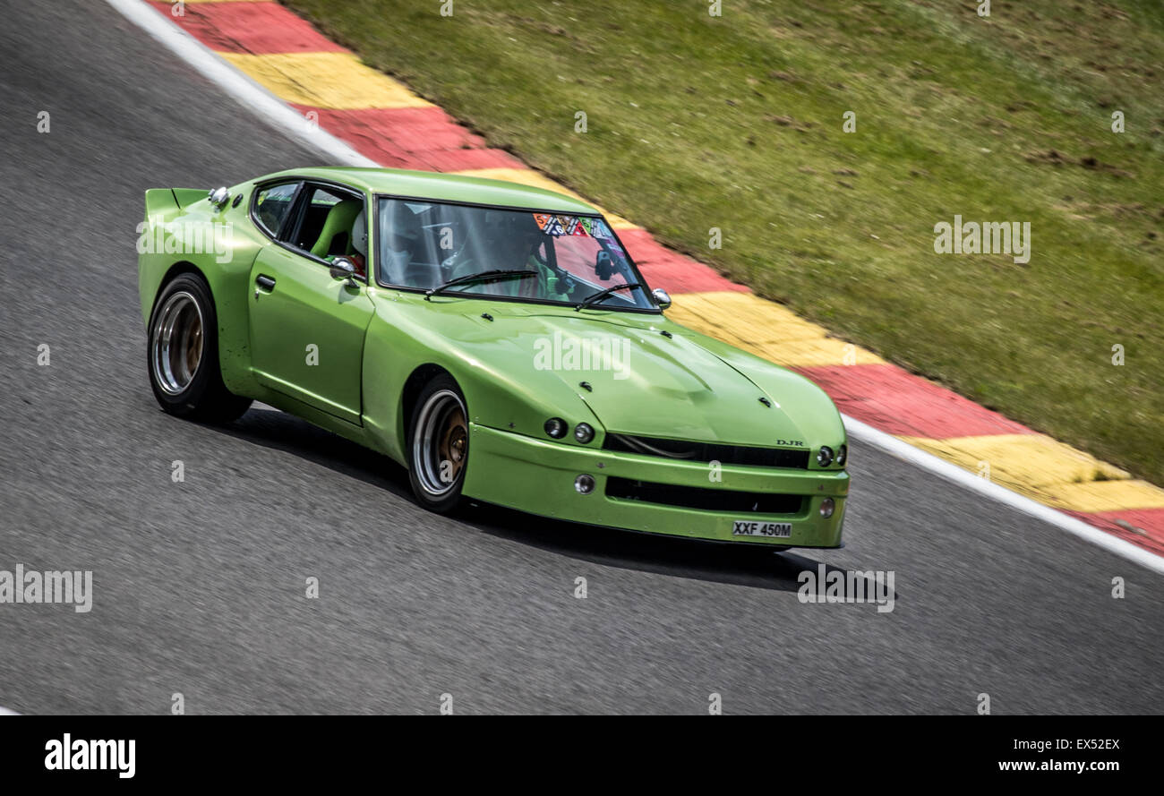 Klassischen Autorennen auf der Spa Classic 2015 Stockfoto