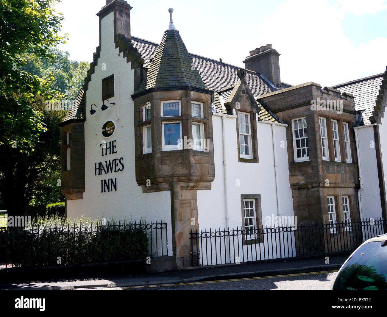 Hawes Inn, South Queensferry, Edinburgh, Schottland, UK. Stockfoto