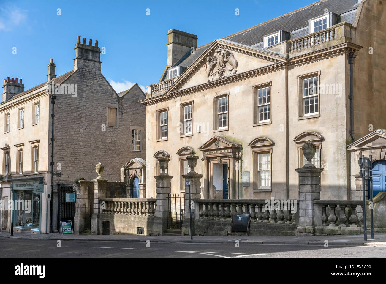 König Edwards School, Bath, Somerset, England Stockfoto