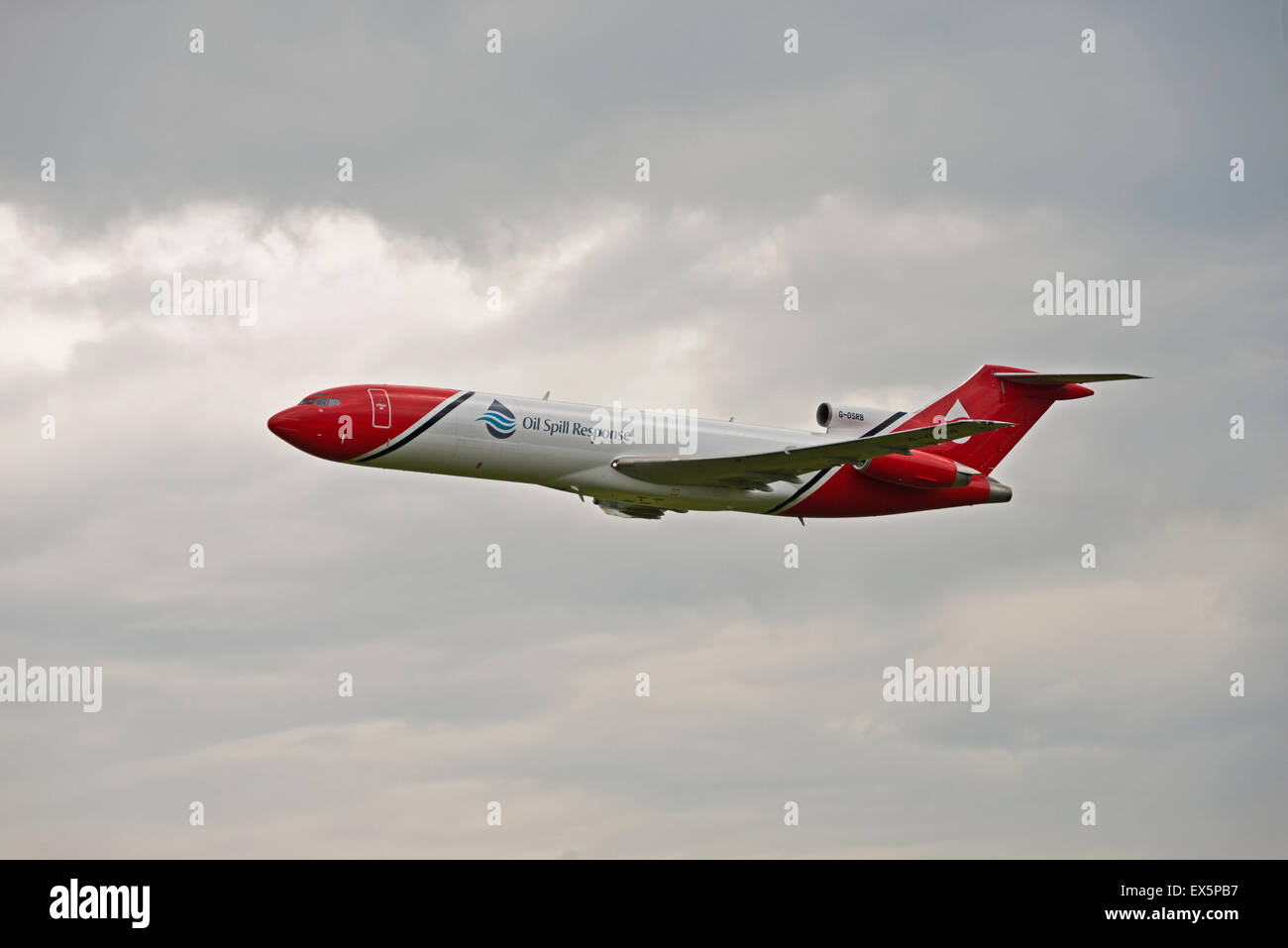 G-OSRB T2 Aviation Boeing 727-200 - Cn 22929 / ln 1823 Raf Cosford Air Show England Uk Oil Spill Response Stockfoto