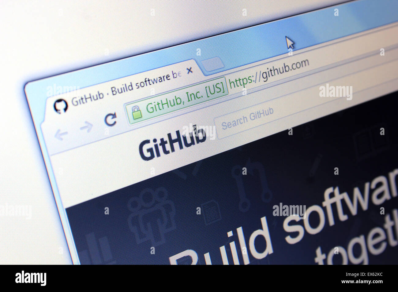 GitHub.com Stockfoto