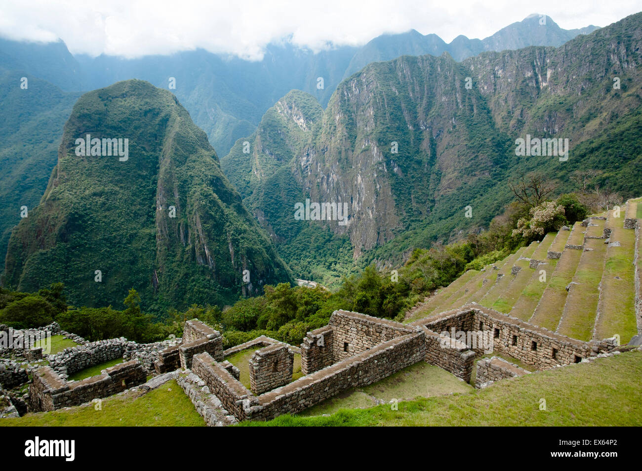 Urubamba-Tal - Machu Picchu - Peru Stockfoto