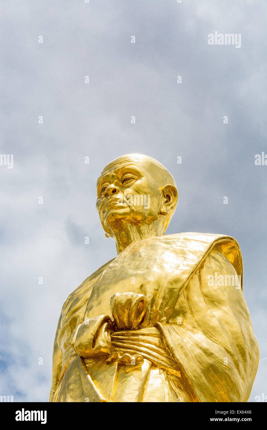 Buddha-Statue in Nakhon Ratchasima Thailand Wat Ban Rai Tempel Stockfoto