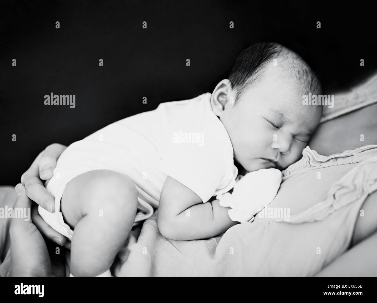 Neugeborenes Baby Stockfoto