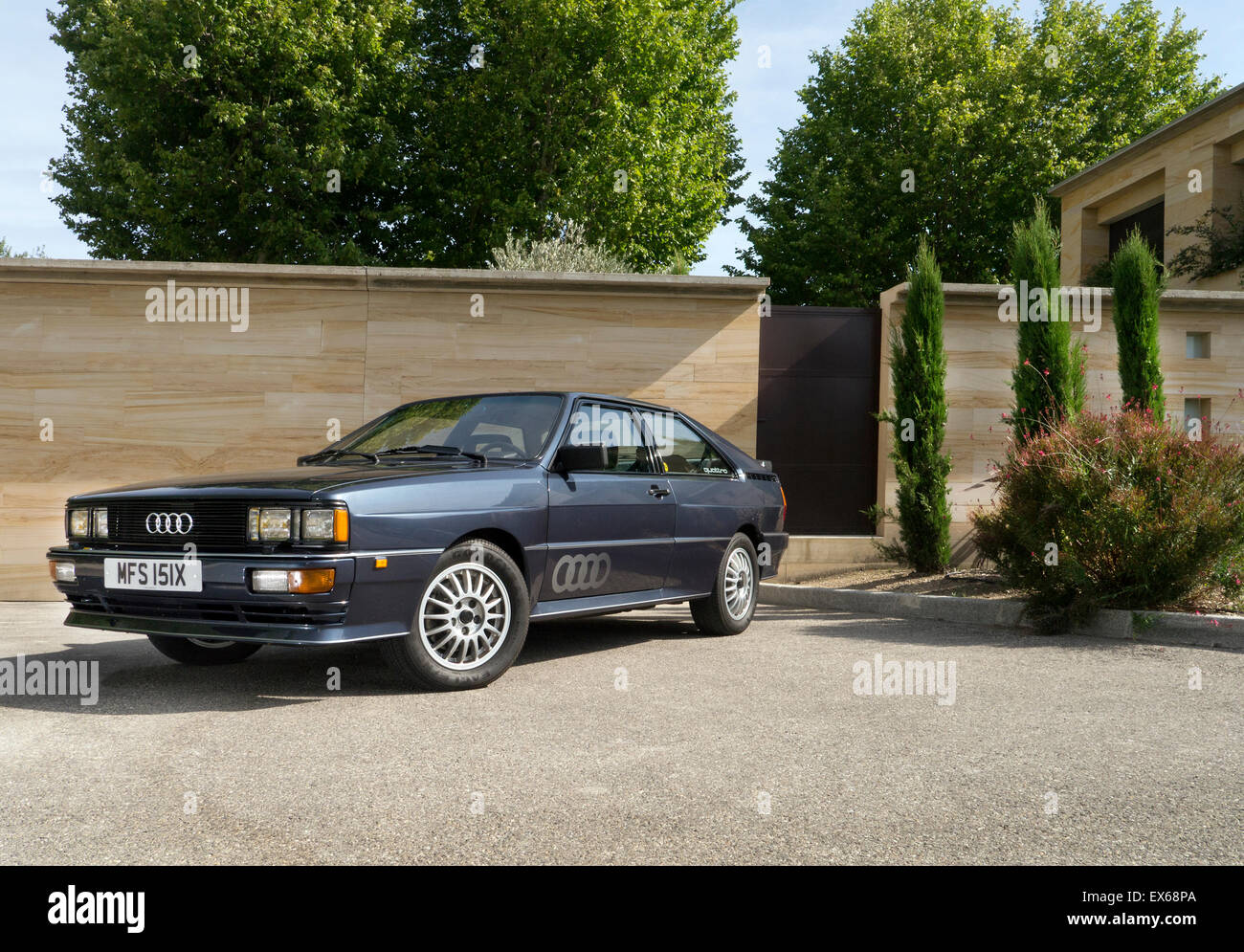 1982 Audi Quattro Coupe Stockfoto