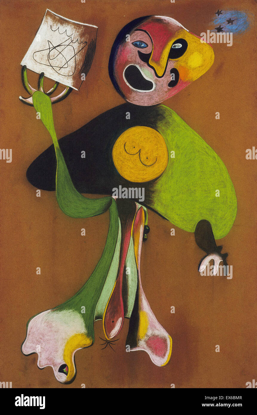 Joan Miro Opernsänger (Tenor) Stockfoto