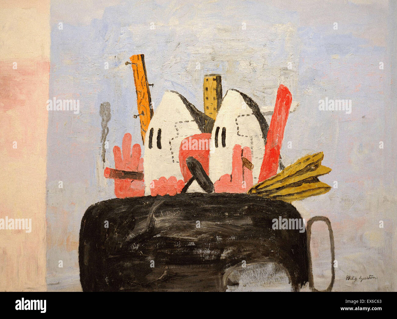 Philip Guston Stadtrand Stockfoto